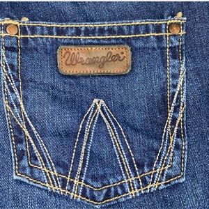 Wrangler jeans retro Mae 7/8 30x31 bootcut cowgirl riding jeans